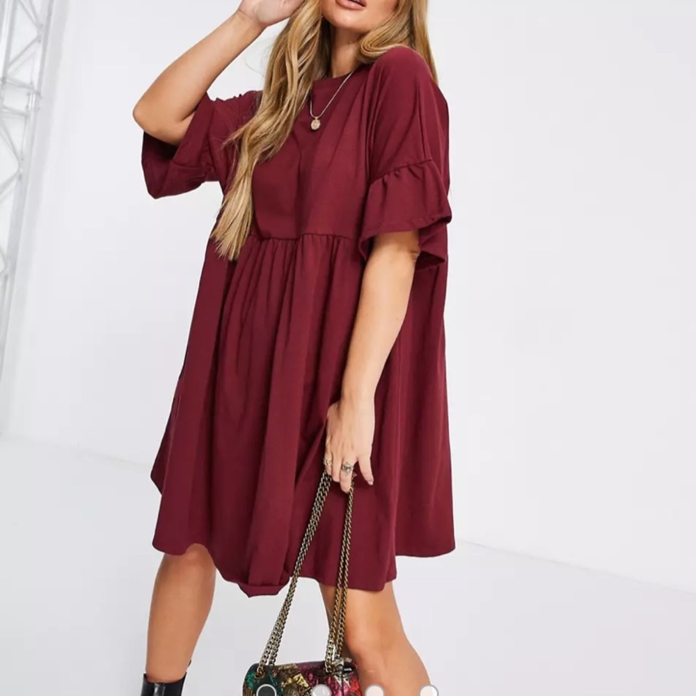 NWT ASOS Curve Super Oversized Smock Dress Size 20